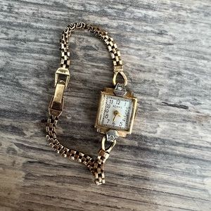 Vintage Adams 14k Gold Watch